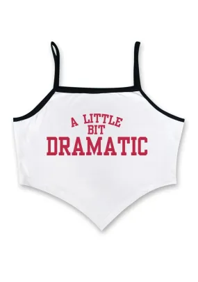 A Little Bit Dramatic Bandana Crop Tank