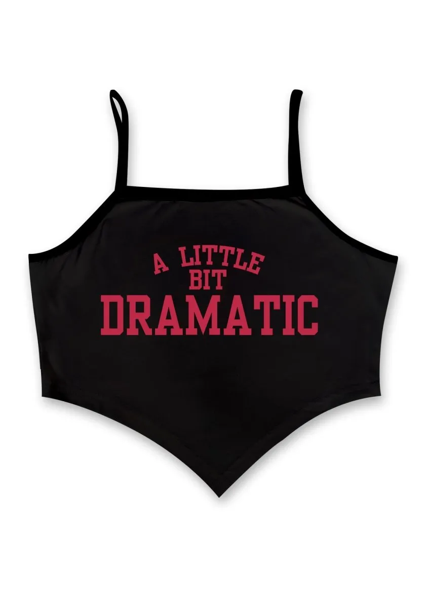 A Little Bit Dramatic Bandana Crop Tank