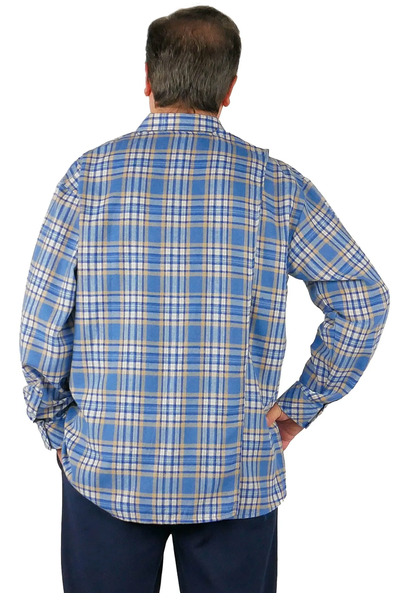 Adaptive Shirt - Theo | Blue