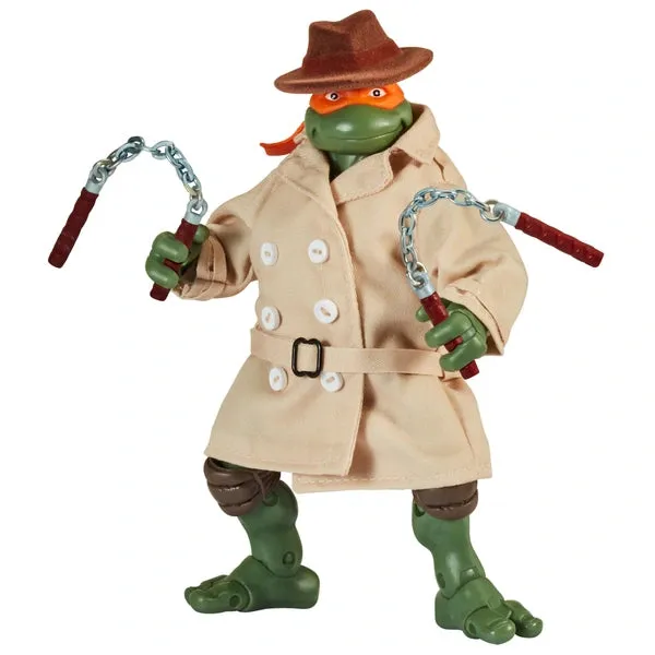 Teenage Mutant Ninja Turtles Classic Elite 6" Inch Action Figure - Mikey in Disguise - Playmates