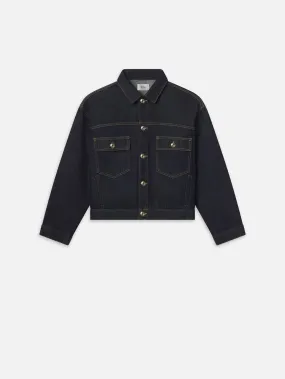 The Boxy Jacket -- Rinse