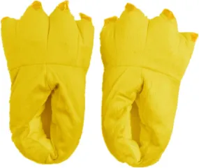 Unisex Cozy Flannel House Monster Slippers Halloween Animal Costume Paw Claw Shoes